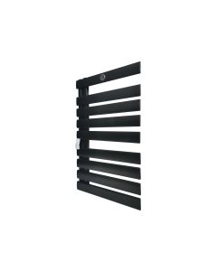 Toalheiro elétrico de parede preto Wi-Fi ntw-15 500w