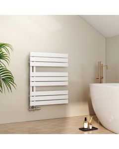 Emke toalheiro água quente 762x600mm, 479w, branco, ligação lateral