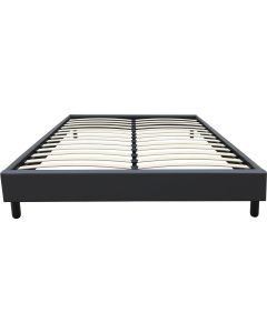 Estrado "andy" - 160 x 200 cm - PVC - cinza antracite