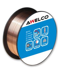 Fio 0,9 mm 1,0 kg flux Awelco