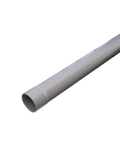 Tubo de descida de PVC 80 mm cinzento