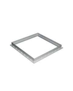 Moldura para caixa de visita de PVC 55 x 55 cm