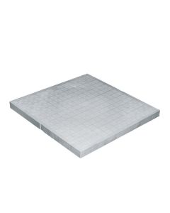 Tampa para caixa de visita pedonal de PVC 55 x 55 cm