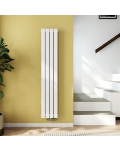Emke radiador vertical dupla camada branco, 160x30,4 cm, 889w, água quente
