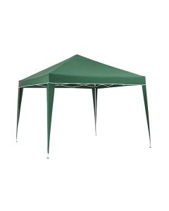 Tenda dobrável verde 2,6x3x3m