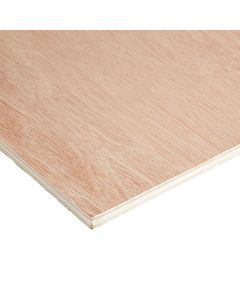 Placa de contraplacado natural 120 x 60 x 1 cm