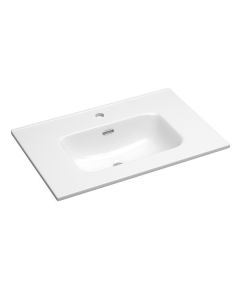 Lavatório cerâmico Turim 80x46cm