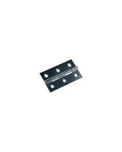 Duas dobradiças retas de ferro zincado 60x35mm
