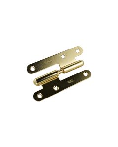 Três pernos de latão retos tipo PR 95mm