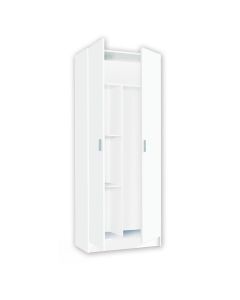 Armário multiusos 2 portas 180 x 73 x 37 cm
