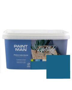 Tinta Interior Paintman Lifestyle Mediterranean Azul Manises 4L