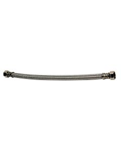 MANGUEIRA AÇO INOX H 3/8" - H 3/8" 30 CM