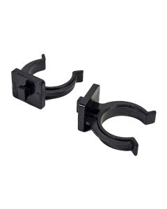 Pack 4 grampos de pvc 150 mm para rodapés