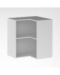Móvel Superior de Canto de Cozinha Branco 70x63x33cm
