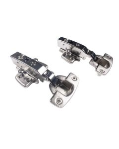 PACK 2 DOBRADIÇAS 95° COM AMORTECEDOR PARA PORTAS DE COZINHA.