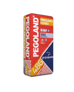 Pegoland porcelânico flexível cinzento c2 te 25 kg