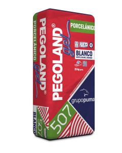Pegoland gel porcelanico branco 25 Kg
