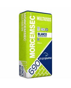 Argamassa Morcemsec branca 25kg Grupo Puma