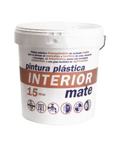 Tinta plastica branca mate 15l