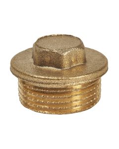 Tampão latão m 3/4 1u.