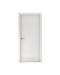 Porta de Interior ONS Branca Direita com molduras 203x80 cm