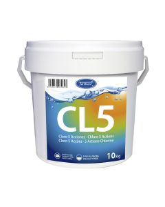 Cloro 5 ações 10 kg tabletes 200 gr