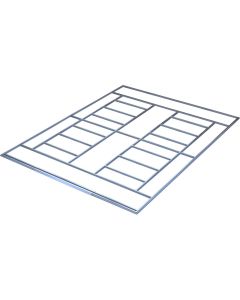 Fundação para galpão de jardim "dallas" e "vegas" - 15 m²