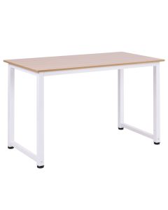 Secretária 120x60x76 cm bicolor Homcom, escritório - secretárias