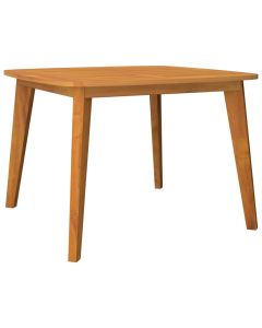 Mesa de jardim 110x110x75 cm madeira de acácia maciça
