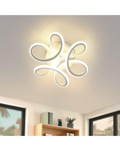 Nettlife LED luz de teto 17 w, 3000 k 27 * 12 cm pequena lâmpada de