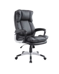 Cadeira de escritório 66x71x110-120,5 cm pu, PVC e espuma Homcom