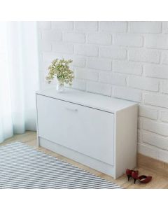 Banco sapateira 80x24x45 cm branco
