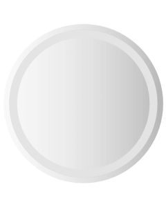 Espelho LED para banheiro redondo vidaxl 50 cm
