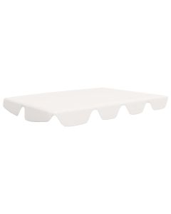 vidaXL dosel de repuesto columpio de jardín blanco 150/130x105/70 cm