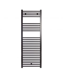 Radiador toalheiro de agua ocean preto 1420x550mm