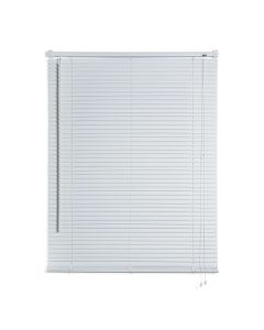 Persianas venezianas de vinil branca 120x250