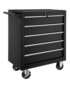 Carrinho de ferramentas com gavetas e bloqueio central 69x33x79cm