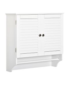 Armário casa de banho de parede 60x23x60 cm mdf color blanco kleankin