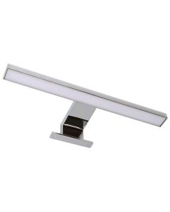 Kibath luminária de parede LED urban 12w 60cm cromado 4000 k feita de abs