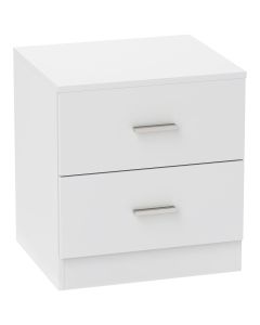 Mesa de cabeceira 45x39,5x49 cm color blanco Homcom, casa - quarto