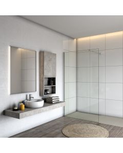 Painel de duche,vidro anti-calcário 8mm,barra ajustável 73-120cm,70x200cm
