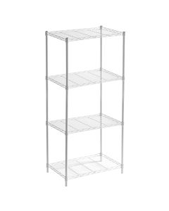 Estante com grelha 56x35x120 cm catter house klaus 120 branca (até 140