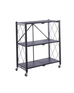 Estante dobrável 71,5x36x84 cm catter house kim 84 preta (até 120 kg))
