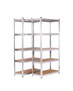 Pack 2 estantes metálicas em kit catter house max pro 90 x 40 x 180 cm