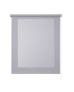 Estores screen estore de rolo com tecido técnico cinza 80 x 250 cm