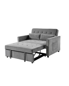 Sofá-cama de casal japão 132cm cinza