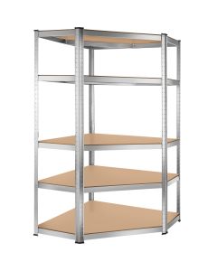 Prateleira industrial para cargas de hasta 875 kg, 175 kg por balda