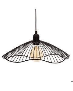 Suspensão de fio "galt" metal preto d34cm - atmosphera criador de interiore