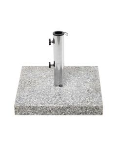Base para guarda-sol cerzeto quadrado cinzento 30 kg
