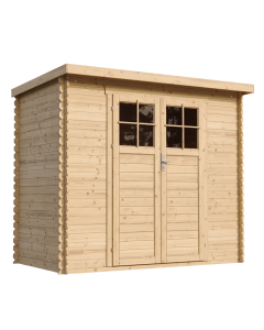 Caseta de jardín Timbela m310f+m310g, 2,63 m², con suelo